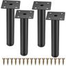 4pcs Furniture Legs Metal Fixing Support Feet for Furniture/Table/Chair/Sofa