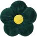 Butterfly Craze Daisy Lounge Flower Pillow - Medium 20 Inches Cozy & Stylish Floor Cushion Perfect Seating Solution for Teens & Kids Machine Washable Aesthetic Decor Plush Microfiber Dark Green