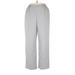 Alfred Dunner Dress Pants - High Rise: Gray Bottoms - Women's Size 14