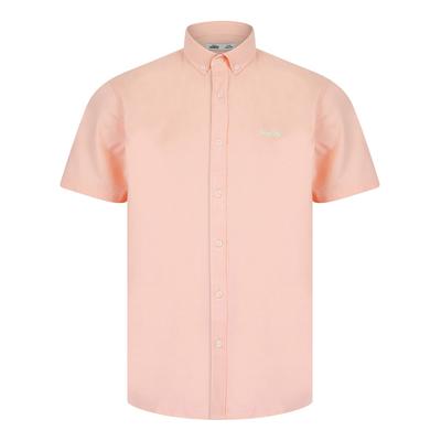 Shirts Elbury 3 Short Sleeve Cotton Twill Shirt in Blushing Rose / S - Tokyo Laundry