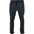 Urban Classics Knitted denim jogging bottoms Tracksuit Trousers black