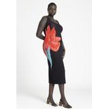 Plus Size Women's Intarsia Column Dress by ELOQUII in Sophisticated Squiggles (Size 22/24)