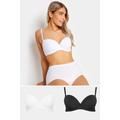 2 pack Moulded T-Shirt Bra