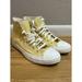 Converse Shoes | Converse Chuck Taylor All Star Hi Saturn Gold & Egret Shoes Women's Size 9 | Color: Yellow | Size: 9