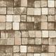 Wood Block Pattern Faux Effect Square Embossed Textured Wallpaper