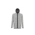 Tri Dri Melange Knit Fleece Jacket