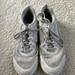 Nike Shoes | Nike White Walking Shoes Size 8 | Color: Gray/White | Size: 8