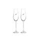 'Auris' Set of 2 Champagne Flute Glasses with Swarovski Elements