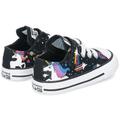 Converse Shoes | Converse Unicorns Size 4c Baby Toddler Girls Pull On Shoes | Color: Black/White | Size: 4bb
