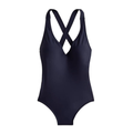 J. Crew Swim | J Crew High-Support Cross-Back One-Piece Swimsuit Navy Women's 16 New | Color: Blue | Size: 16