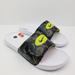 Nike Shoes | New Nike Victori One Slide Print Womens Size 9 Olive Atomic Green Slide Sandals | Color: Green/White | Size: 9