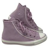 Converse Shoes | Converse Chuck Taylor High Shoes Suede Pink For Women Casual Sneakers Sb A05413c | Color: Pink/White | Size: 8