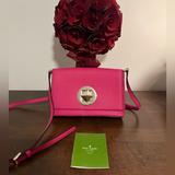 Kate Spade Bags | Kate Spade Bags | Kate Spade Hot Pink Sally Crossbody Twist Lock Bag | Color: Pink | Size: Os