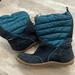 Columbia Shoes | Columbia Blue Teal Suede 200gm Omnigrip Insulated Boots 10.5 | Color: Blue/Green | Size: 10.5