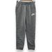 Nike Bottoms | Nike Kids Boy's Club Fleece Rib Cuff Sweatpants In Heather Gray Size L New | Color: Gray | Size: Lb