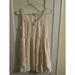 American Eagle Outfitters Dresses | American Eagle Outfitters Biege Corduroy Retro 90s Grunge Pockets Dress / New | Color: Cream | Size: S