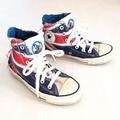 Converse Shoes | Converse Limited Edition The Who Flag Artwork 2008 Year Hour High Top Sneakers | Color: Blue/Red | Size: 5