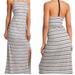 Athleta Dresses | Athleta Serenity Halter Maxi Dress | Color: Black/Silver | Size: S