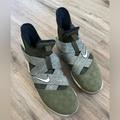 Nike Shoes | Nike Lebron Soldier 12 Land And Sea Olive Green Tan Shoe Ao2609-300 Men’s Sz 12 | Color: Green/Tan | Size: 12