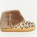 Anthropologie Shoes | Laidback London Anthropologie Shearling Ankle Boots | Color: Black/Cream | Size: 38