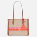 Kate Spade Bags | Kate Spade Market Logo Medium Tote Bag - Multi | Color: Cream/Pink | Size: Os