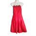 Lilly Pulitzer Dresses | Lily Pulitzer Strapless Flower Cocktail Gown 6 | Color: Red | Size: 6