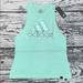 Adidas Tops | Adidas Clear Mint Tonal Badge Of Sport Tank Top M | Color: Blue/Green | Size: M