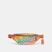 Coach Bags | Coach Charter Belt Bag 7 In Rainbow Signature Canvas Fanny Pack | Color: Red/Tan | Size: Os