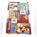 Disney Accents | Disney Parks Disneyland Resort Throw Blanket Fleece 60 X 40 Mickey Mouse Castle | Color: Red/Tan | Size: Os