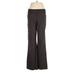 Land' n Sea Dress Pants - High Rise: Brown Bottoms - Women's Size 4