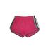 Nike Athletic Shorts: Red Print Activewear - Women's Size Medium