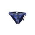 La Blanca Swimsuit Bottoms: Blue Chevron Swimwear - Women's Size 14