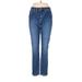 Draper James Jeans - High Rise: Blue Bottoms - Women's Size 31 - Sandwash