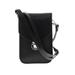 Crossbody Bag: Pebbled Black Solid Bags