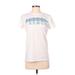 Under Armour Active T-Shirt: White Activewear - Women's Size Small