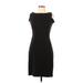 MM. LaFleur Casual Dress - Sheath: Black Solid Dresses - Women's Size 10