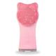 VRAIKO MIA Facial Cleansing Brush, Waterproof Rechargeable Face Cleansing Brush, with Soft Silicone and Adjustable Sonic Vibration, for Deep Cleansing Gentle Exfoliating and Massaging (Pink)