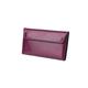 SSWERWEQ Woman Wallet Leather Women Wallet and Purse Long Purse Zipper Female/Male Wallets Money Bag Card Wallet (Color : Purple)