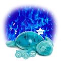 Cloud b Ocean Projector Nightlight with 2 White Noises and 2 Soothing Sounds | Adjustable Settings and Auto-Shutoff | Cry Sensor | Recycled Fabric | Tranquil Turtle - Aqua (Rechargeable)