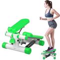 Steppers for Exercise, Fitness Stepper with Ropes Exercise and Wireless Training Computer, Up-Down Stepper for Beginners and Advanced Users, Home Gym Equipment