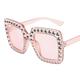 MiqiZWQ Sunglasses womens Sunglasses Big Square Frame Sunglasses Eyewear Retro Frames Eyeglasses-Style 12-For Adult-A
