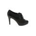 Impo Ankle Boots: Black Solid Shoes - Women's Size 5 1/2 - Round Toe