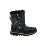 Lands' End Boots: Winter Boots Wedge Casual Black Shoes - Kids Girl's Size 3