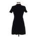 Zara Casual Dress - A-Line: Black Print Dresses - Women's Size Medium