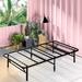 Tool-Free Assembly Mattress Foundation / 14" Metal Platform Bed Frame / No Box Spring Needed / Steel Frame / Underbed Storage