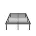 16 Inch High Heavy Duty Full Size Bed Frame Metal, Platform Bed Frame Full Size No Box Spring Needed, Easy Assembly