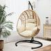 Swing Chair Wicker Rocking Chair Natural Lazy Hanging Chair Single