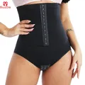 GUUDIA Crotch Hook Shaper Panties Spandex Extra Firm Waist Trimmer High Waist Tummy Control Panties