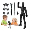 3D Action Figures Full Body Action Figure Toy Figures Desktop Decorations Movable Figure For Coffee