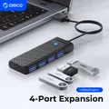 ORICO Type C HUB USB HUB 3.0 4-Port Splitter USB HUB Adapter Expansion Dock Ultra-Slim OTG Adapter